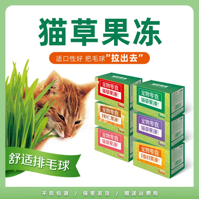达里猫宠物营养零食猫咪零食猫草果冻排毛球猫咪化毛膏小厂花专属