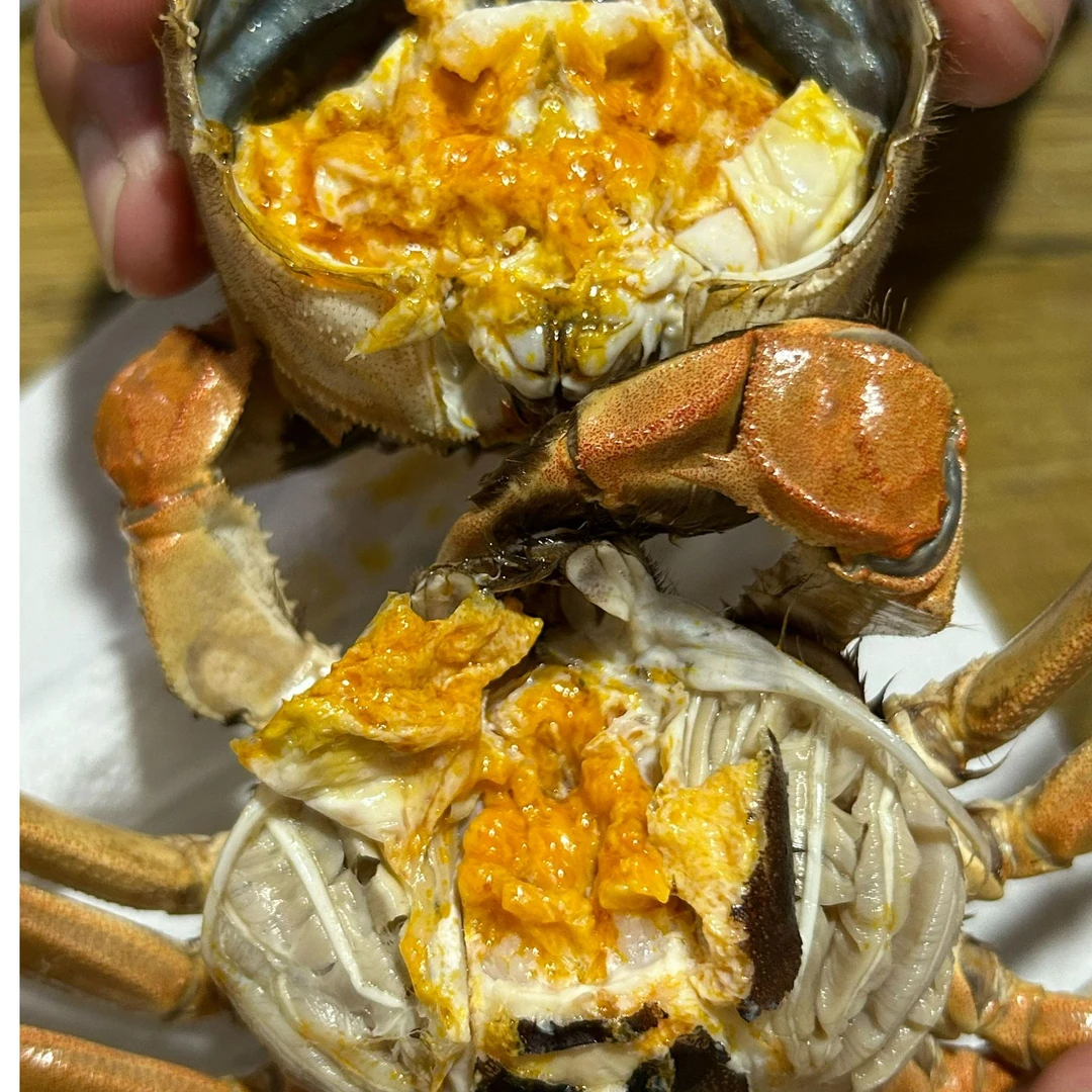 【活蟹】盘锦河蟹公蟹1.8两~2.2两保活保肥精品送礼首选