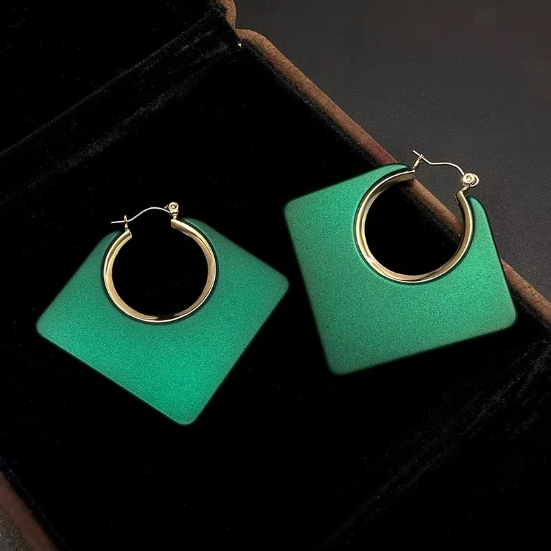 铜合金耳饰 【绿野】秋冬新款小众简约个性冷淡风设计感-202