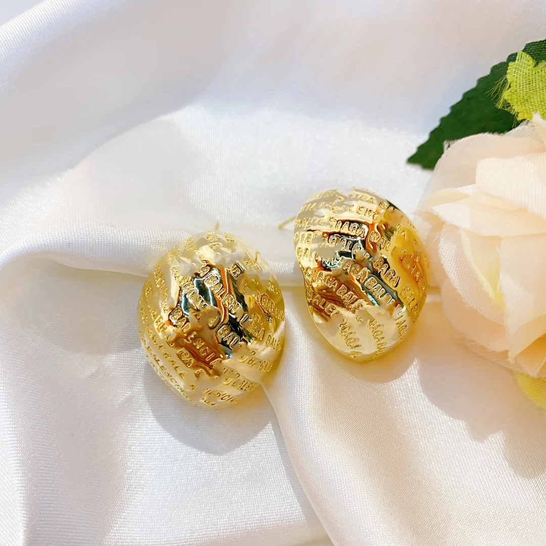 铜合金耳饰 【冷淡风】法式气质潮流个性大气高级感-549