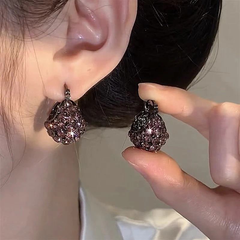 铜合金耳饰 法式小众气质时尚百搭个性ins设计感-809