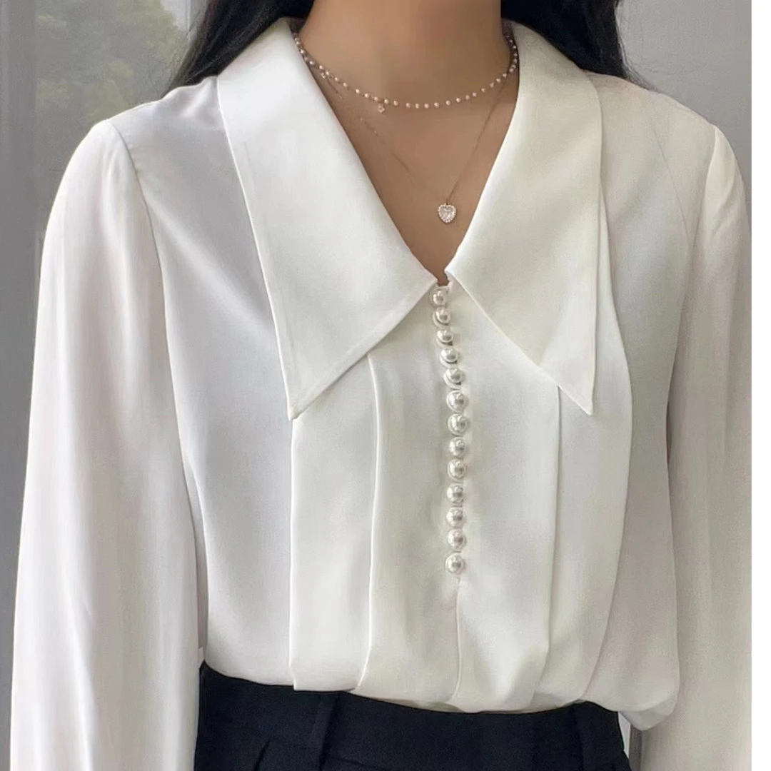 易缔媤衬衫DD33011长袖气质