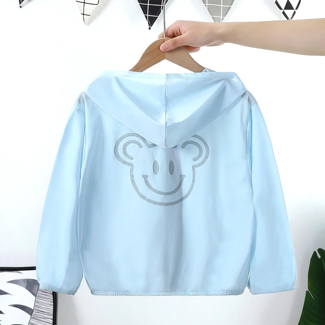 2024夏季潮流儿童冰丝防晒衣男童女童宝宝薄款透气洋气轻薄外出服