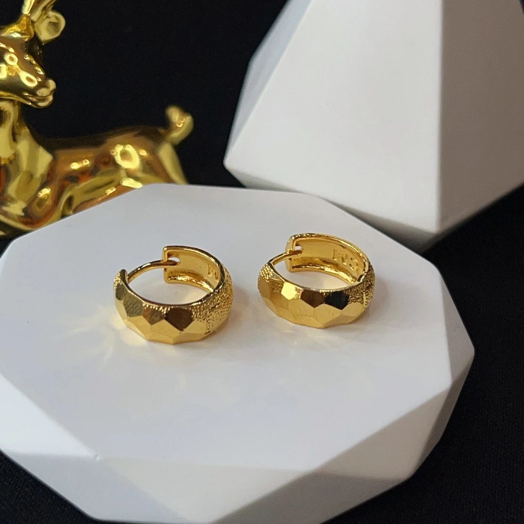 铜合金耳饰 哈尼西牧铜合金时尚耳环#0007533