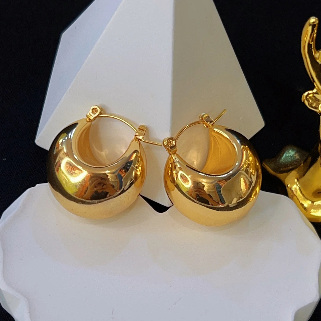 钛钢耳饰 哈尼西牧钛钢时尚耳环#0006070