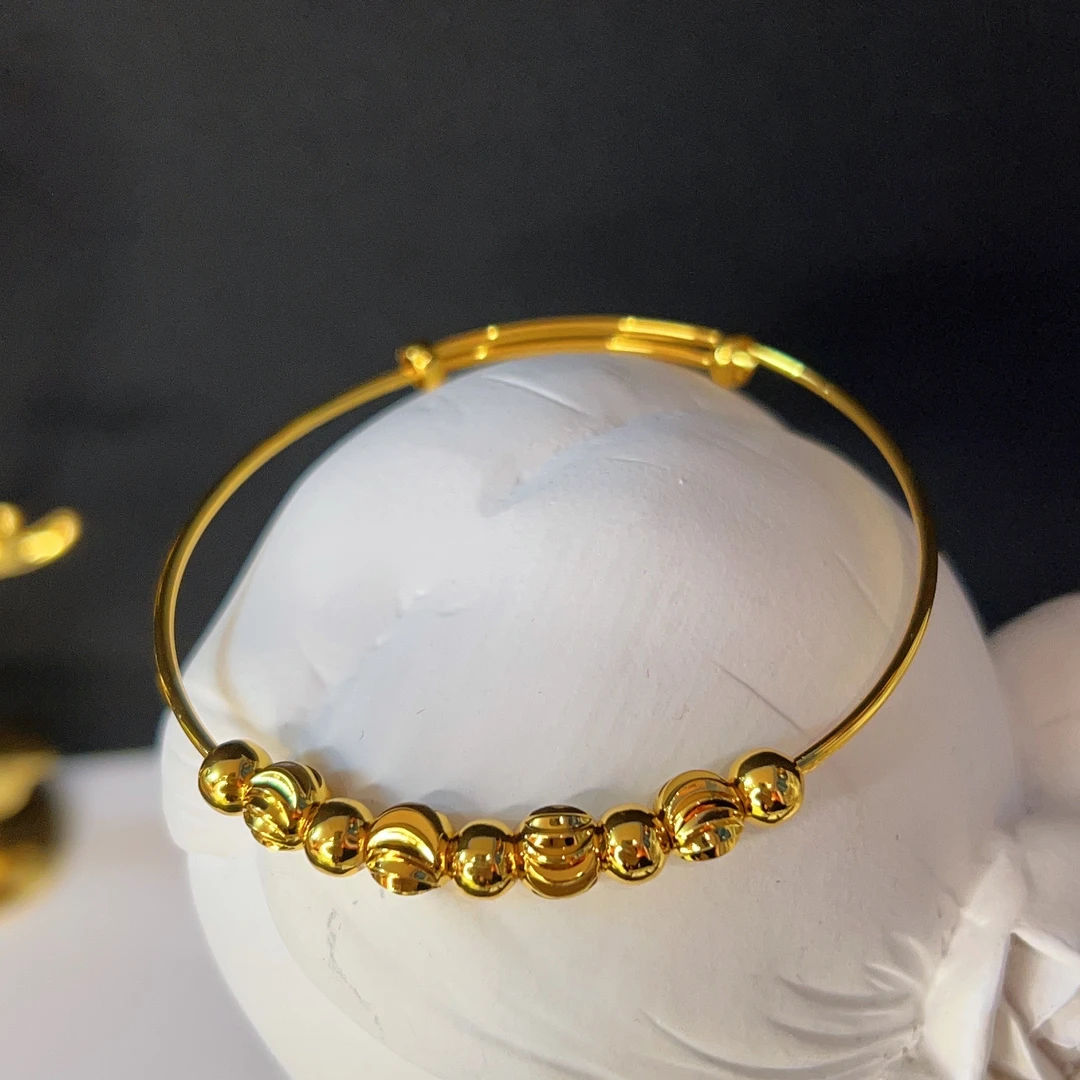 铜合金手镯 哈尼西牧铜合金时尚手镯#0007394