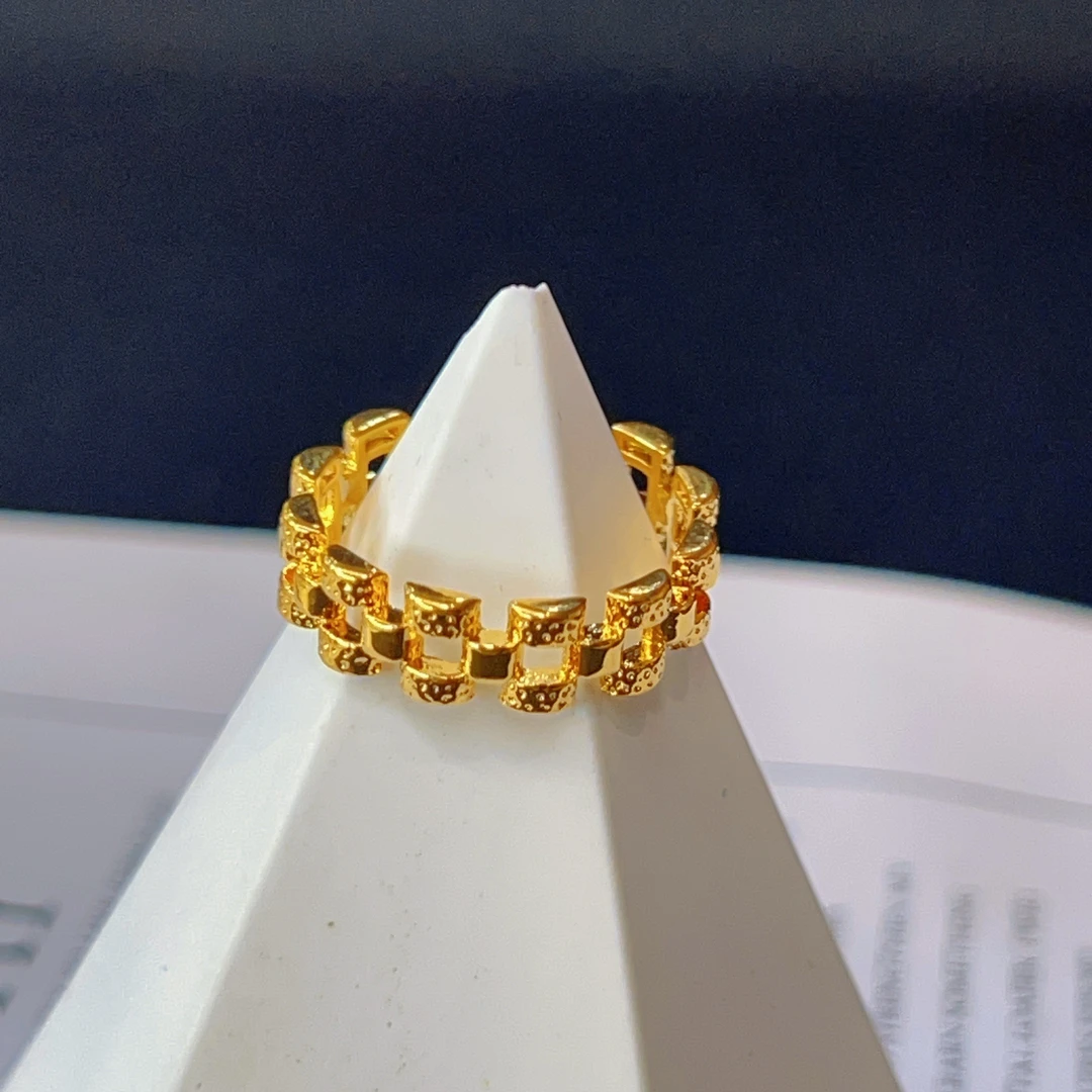 铜合金戒指 哈尼西牧铜合金时尚戒指#0006858