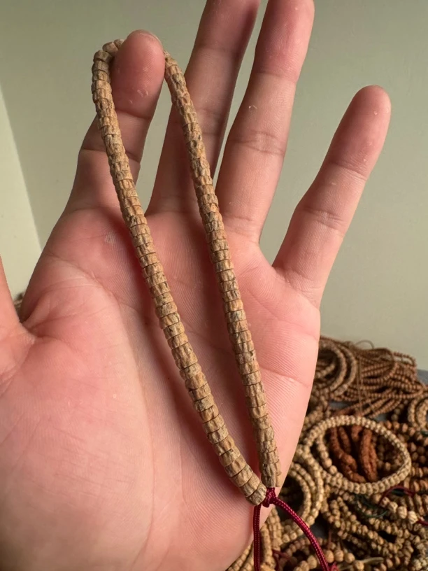 热振百香籽薄切药片手持手串