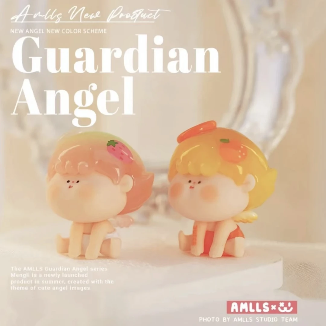 【拆袋】正版阿玛莉莉丝守护天使萌粒盲盒潮玩可爱摆件