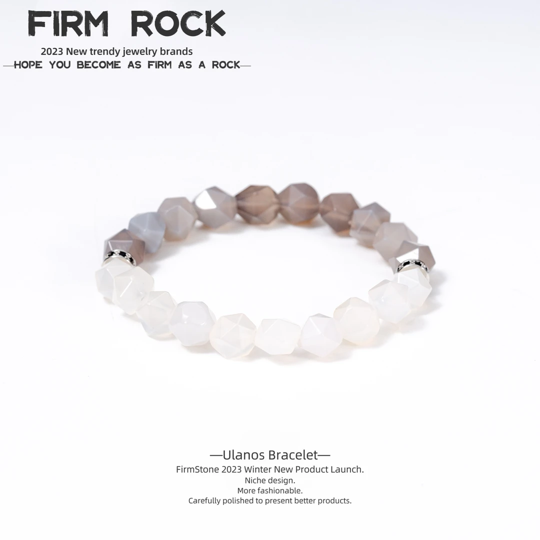 925银手链 FirmRock情人节送女友乌拉诺斯手串高级感百搭手链简约