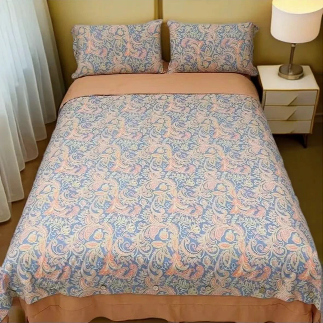 【MS】 轻奢复古双层纱四件套--凤舞（标准）