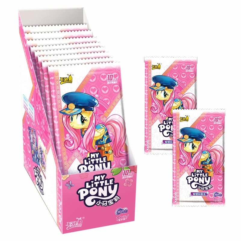 卡游【拆包/拆盒】小马宝莉 辉月包四弹-收藏卡牌盲盒（代拆）