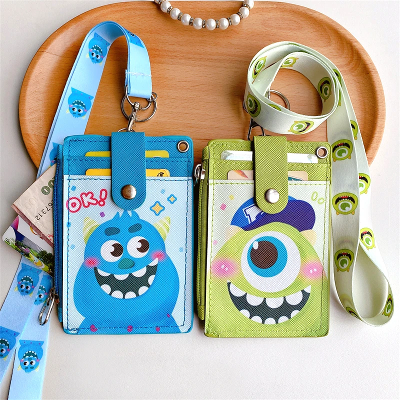 学生校园卡挂脖卡套电话卡大卡位公交卡胸卡工牌保护套多卡位皮套