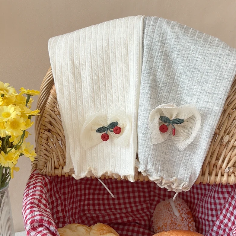 202女童夏季薄款新款七分打底裤透气无骨儿童打底裤宝宝婴儿裤子