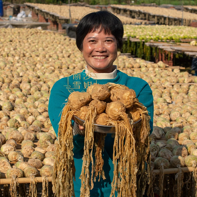 【雪姐-大头菜】食用农产品广东农家晾晒清甜爽口咸香淡口大头菜