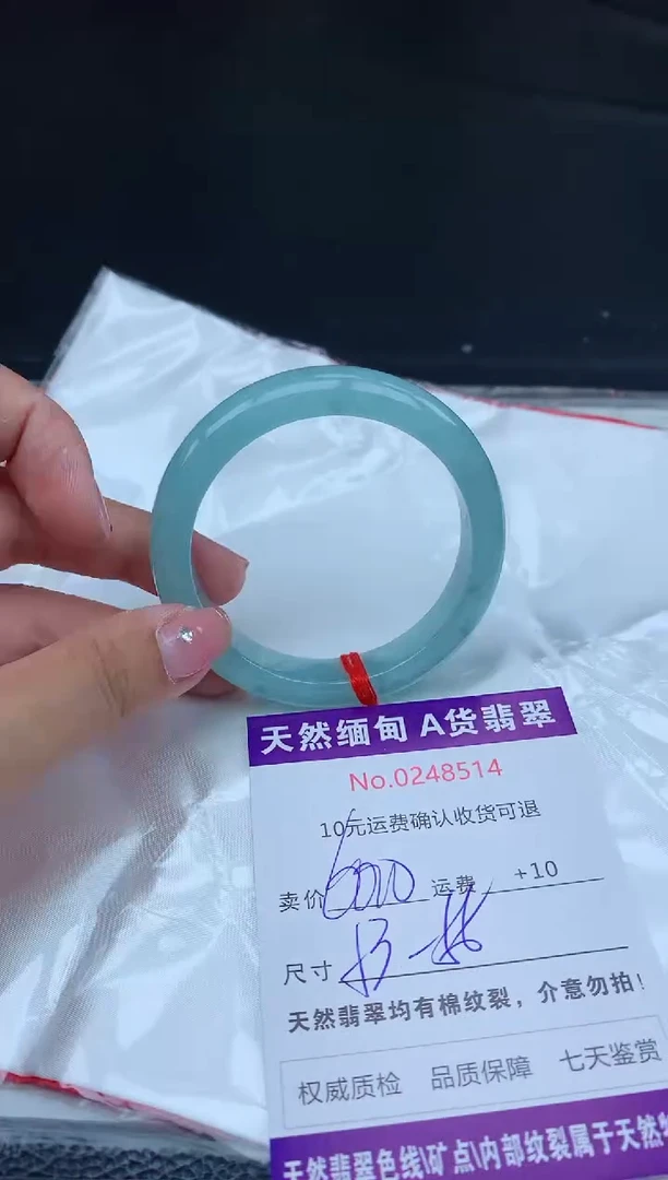 【闪购商品】翡翠手镯未镶嵌天然缅甸A货翡翠