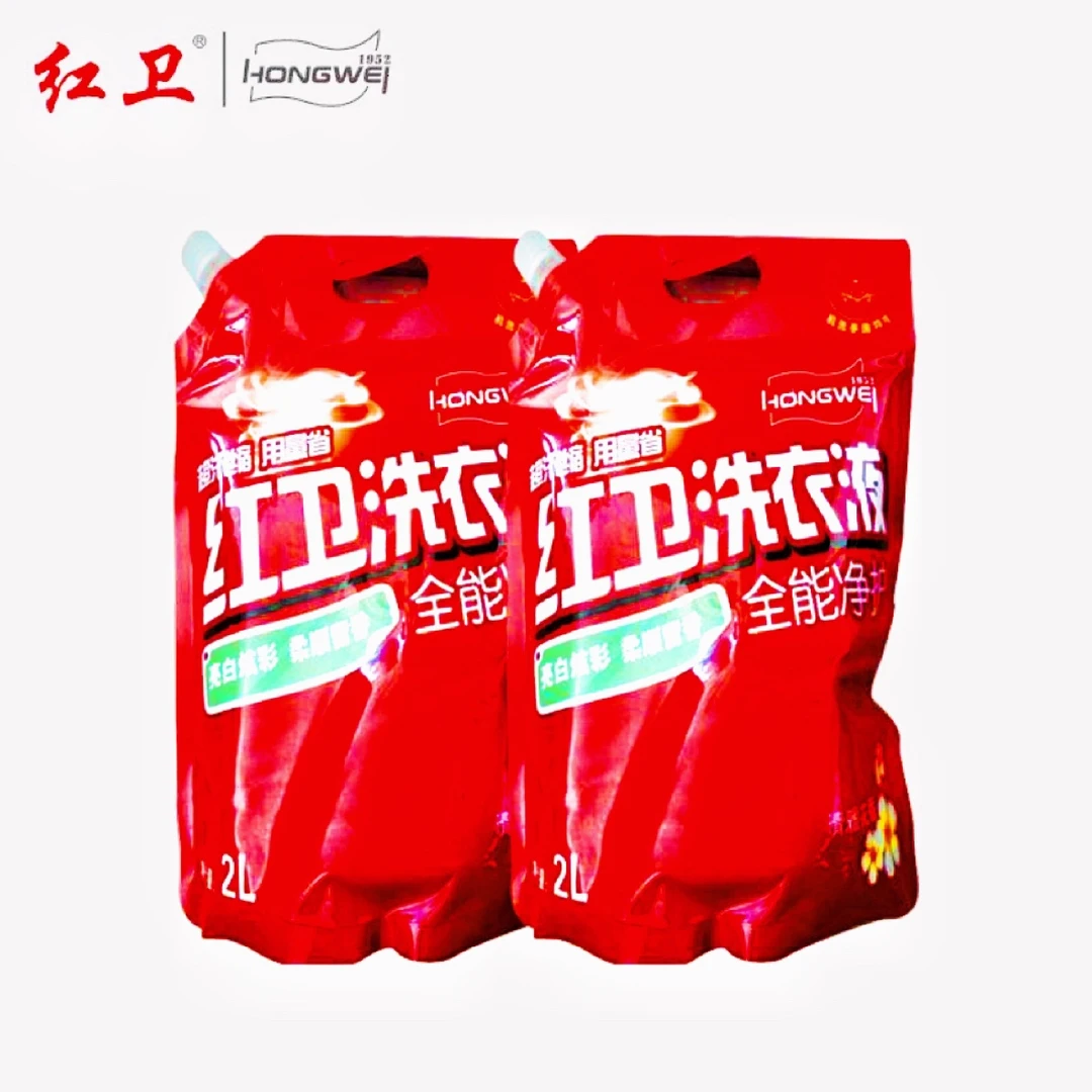 国货之光.红卫洗衣液4斤装温柔呵护.天然健康.线下同款.工厂直发.