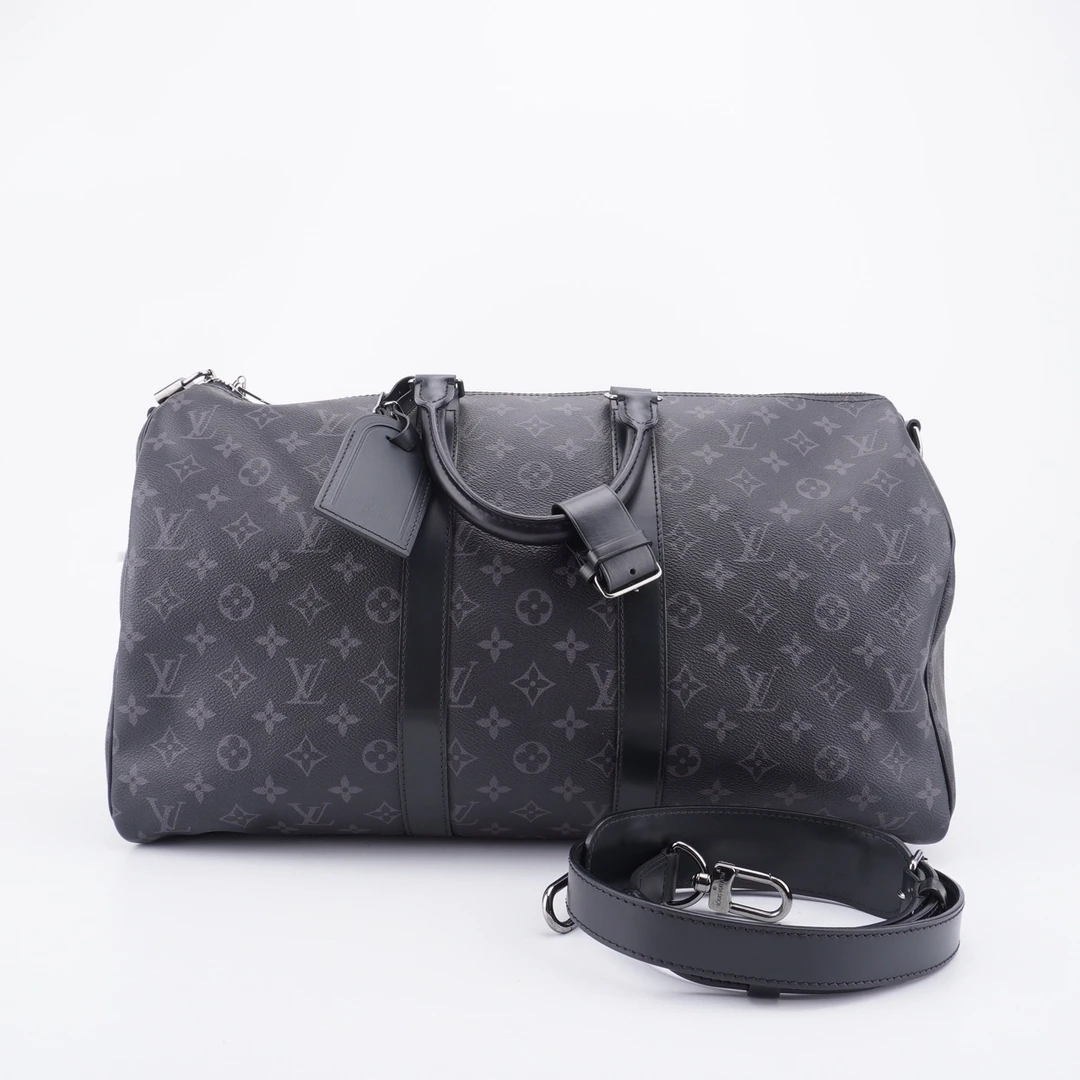 99新  98-99新LVkeepall45旅行包有肩带登机牌手柄扣45/27/21E939