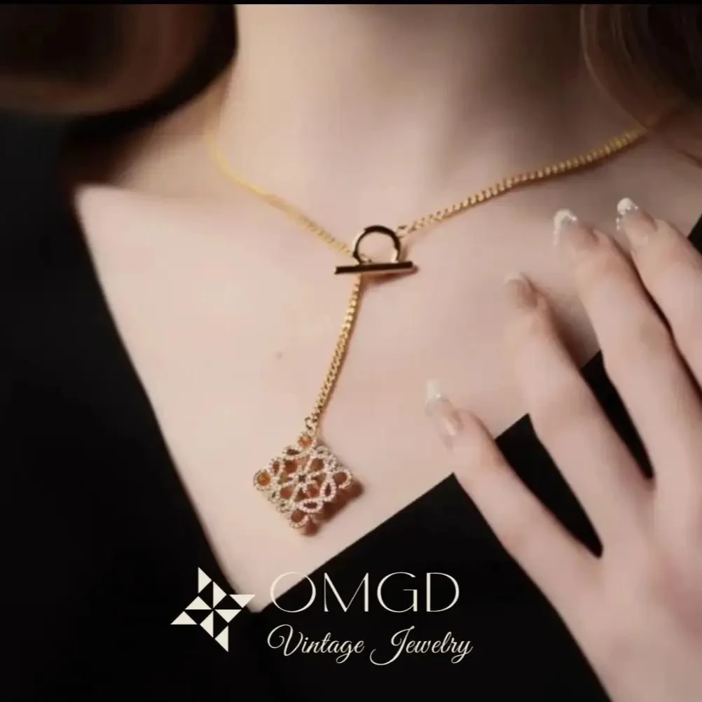 OMGD 铜合金项链 【A2031】手链/项链 轻奢时尚设计款