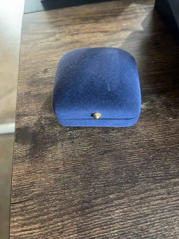 手饰盒 A5 蓝色收纳盒