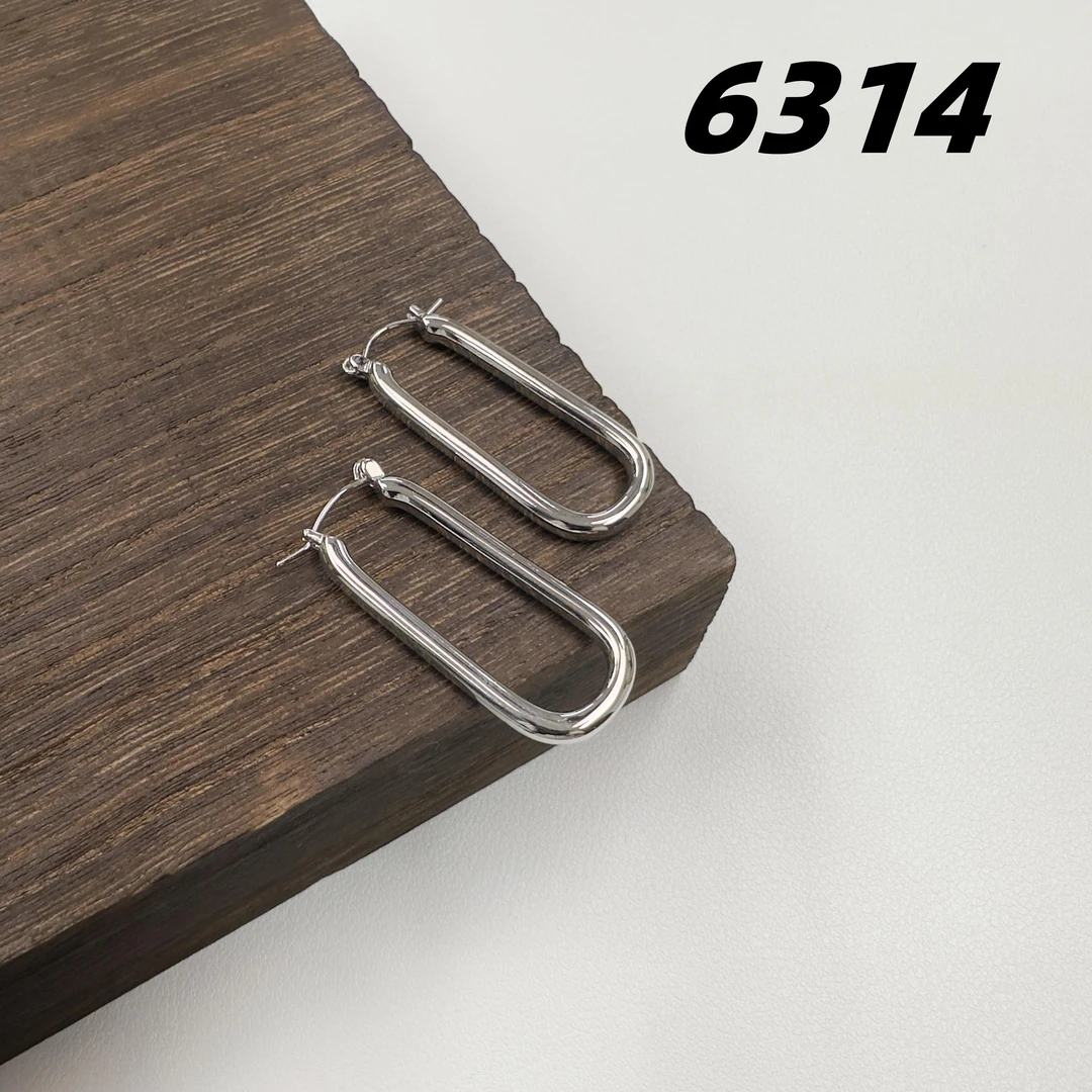 铜合金耳饰 6314耳钉气质轻奢时尚小众欧美简约个性冷淡风