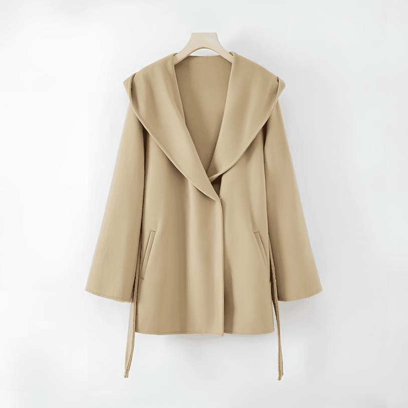 中长款翻领秋冬羊毛双面呢大衣洋气气质短款时尚休闲百搭女士大衣