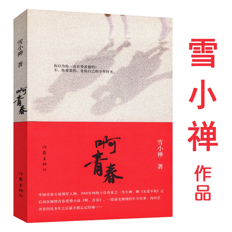 雪小禅作品集：啊青春 中国现当代情感散文青春文学小说书籍终无言