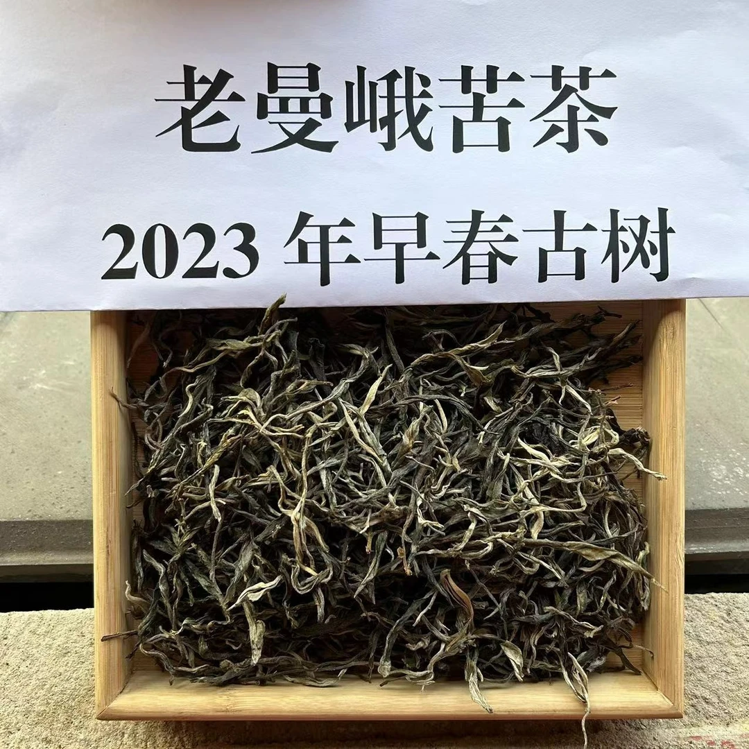 老曼峨苦茶（古树）2023春茶 云南 普洱茶 生茶 100g 散茶