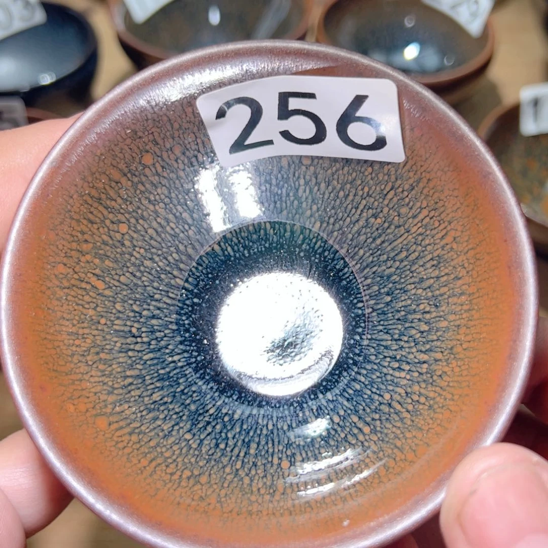 茶盏龙窑柴烧建盏主人杯
