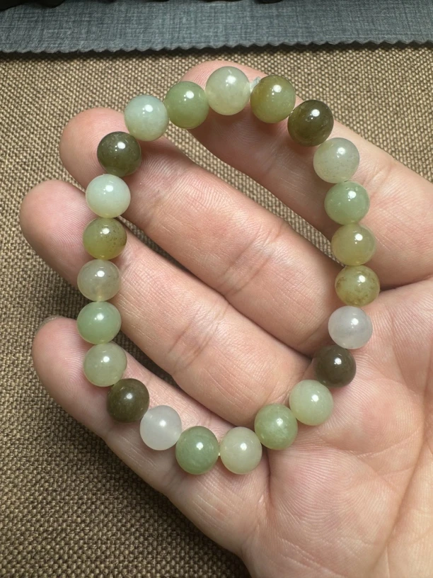 和田玉多宝福利手串卡8圆珠  多样性发货