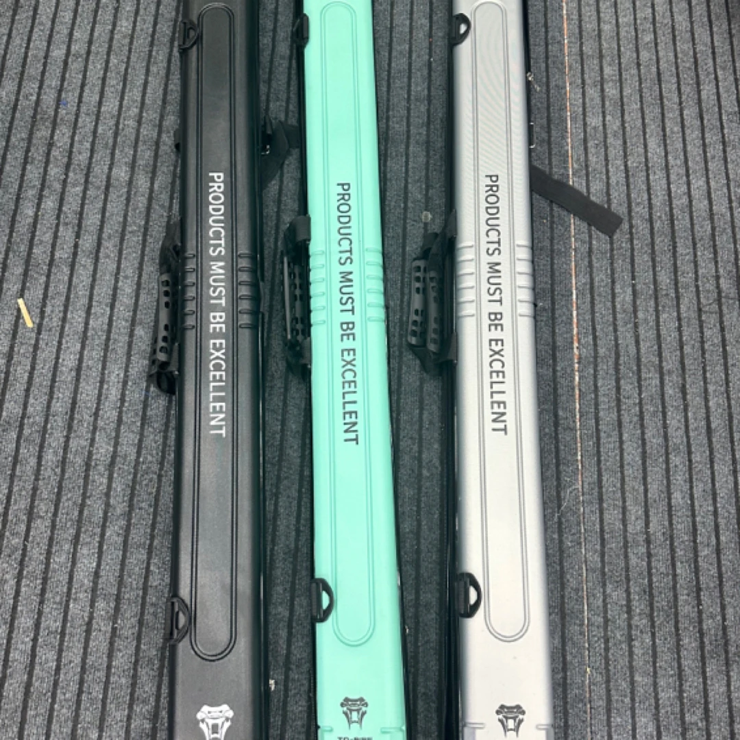 125乘10新款黑色硬壳渔具包