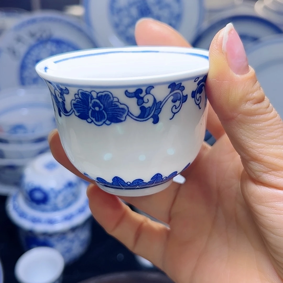 【闪购商品】瓷碗80毫升玲珑小茶杯