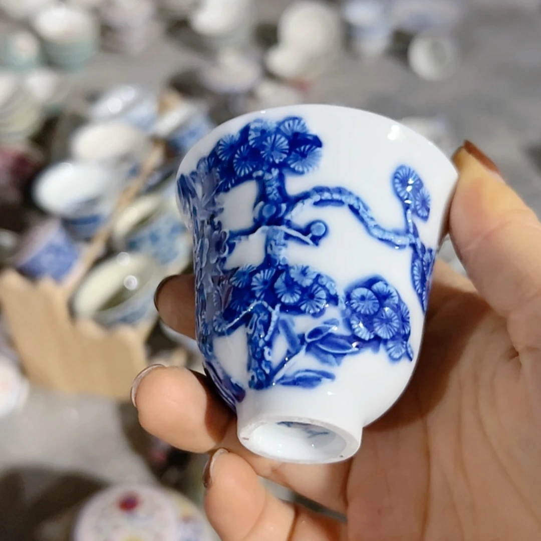 【闪购商品】瓷碗ヾ****岁寒三友