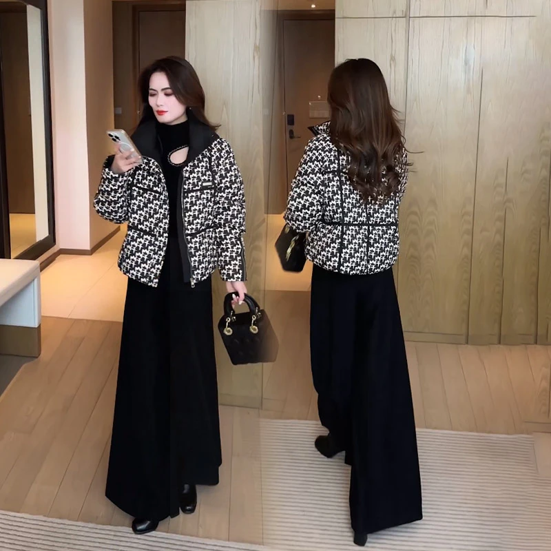 短款冬装羽绒棉服外套2024年新款时尚女装显瘦棉服洋气质百搭棉袄