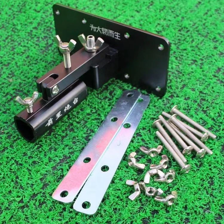 新款加厚大物炮台座鱼竿支架巨物专用前置炮台架钓箱配件