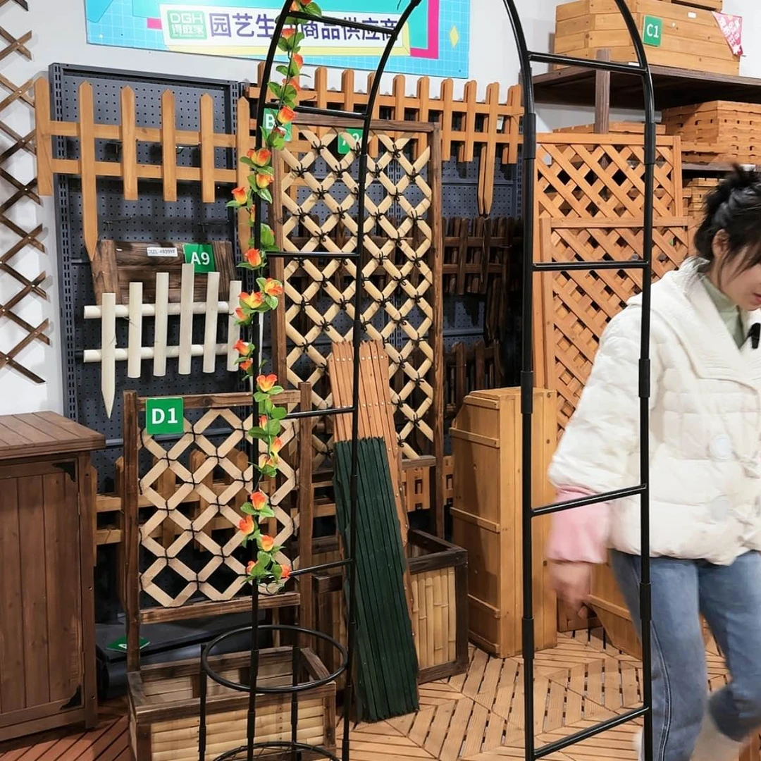 【闪购商品】铁171cm(含)-200cm(含)张**院拱门