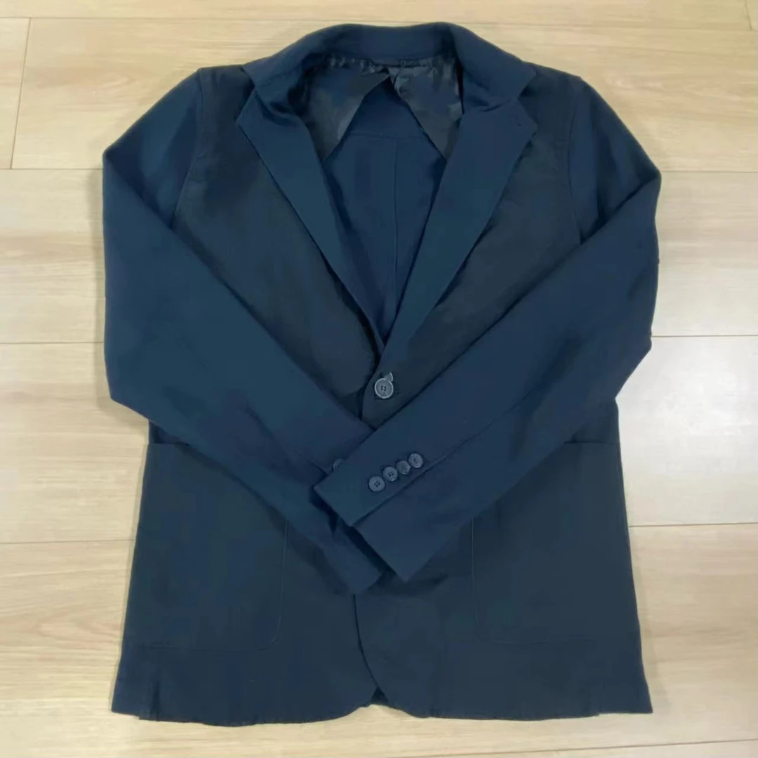 Sweet DD黑色拼接面料西服上装