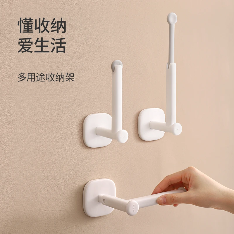 挂钩/粘钩免打孔挂钩强力粘胶壁挂衣架厨房浴室卫生间无痕贴粘钩