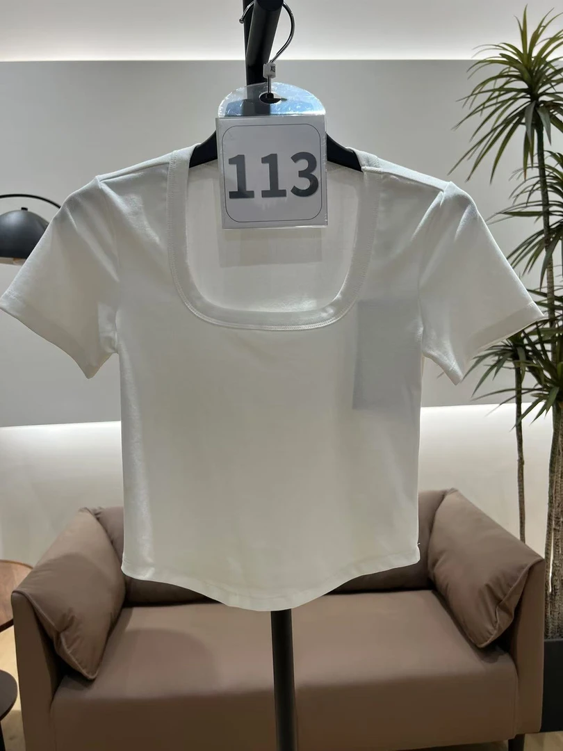 【113】春夏新款修身简约短袖