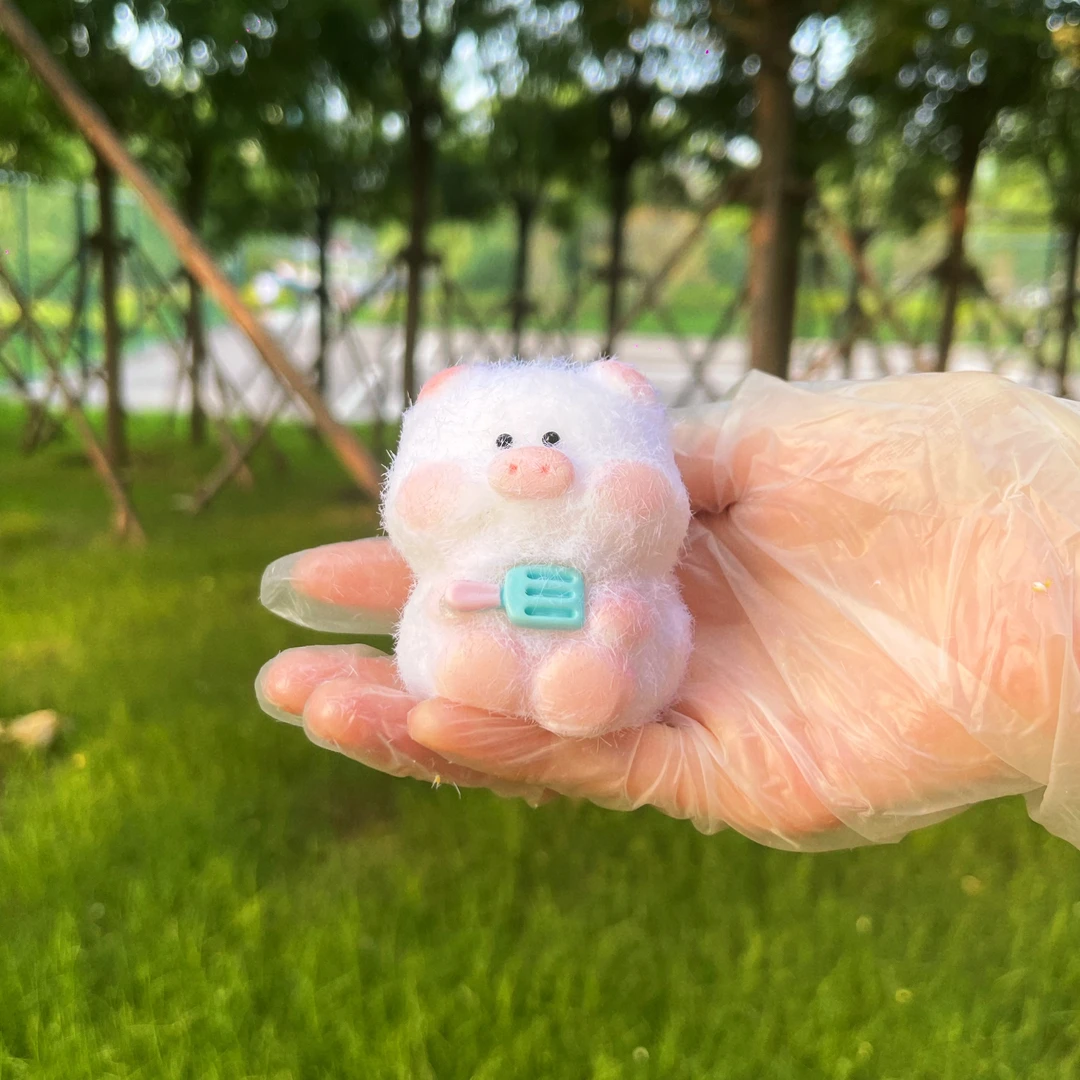 食品级硅胶原创手工创意可爱猪猪捏捏乐慢回弹DIY生日礼物摆件