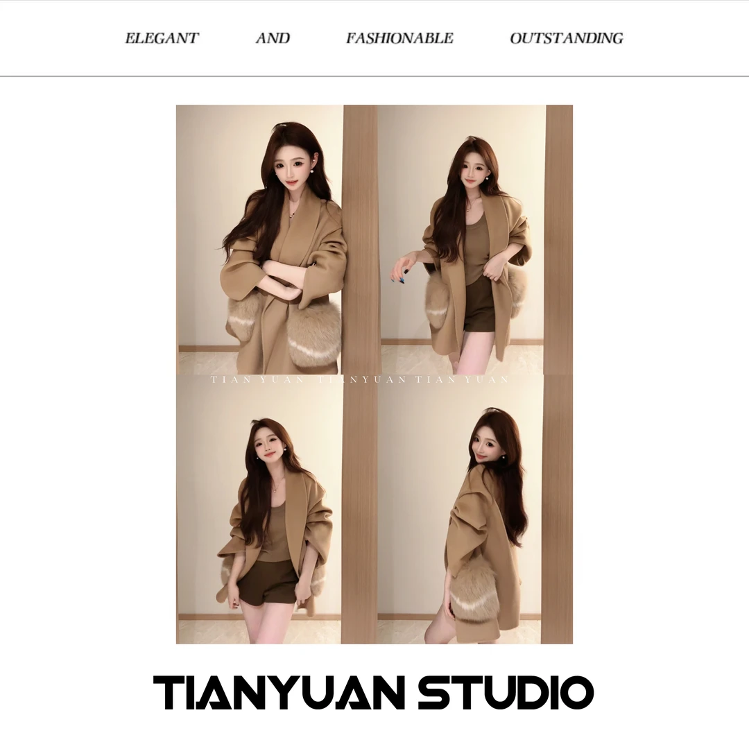 甜美●【暮秋来】大衣预JJQ4DY7050