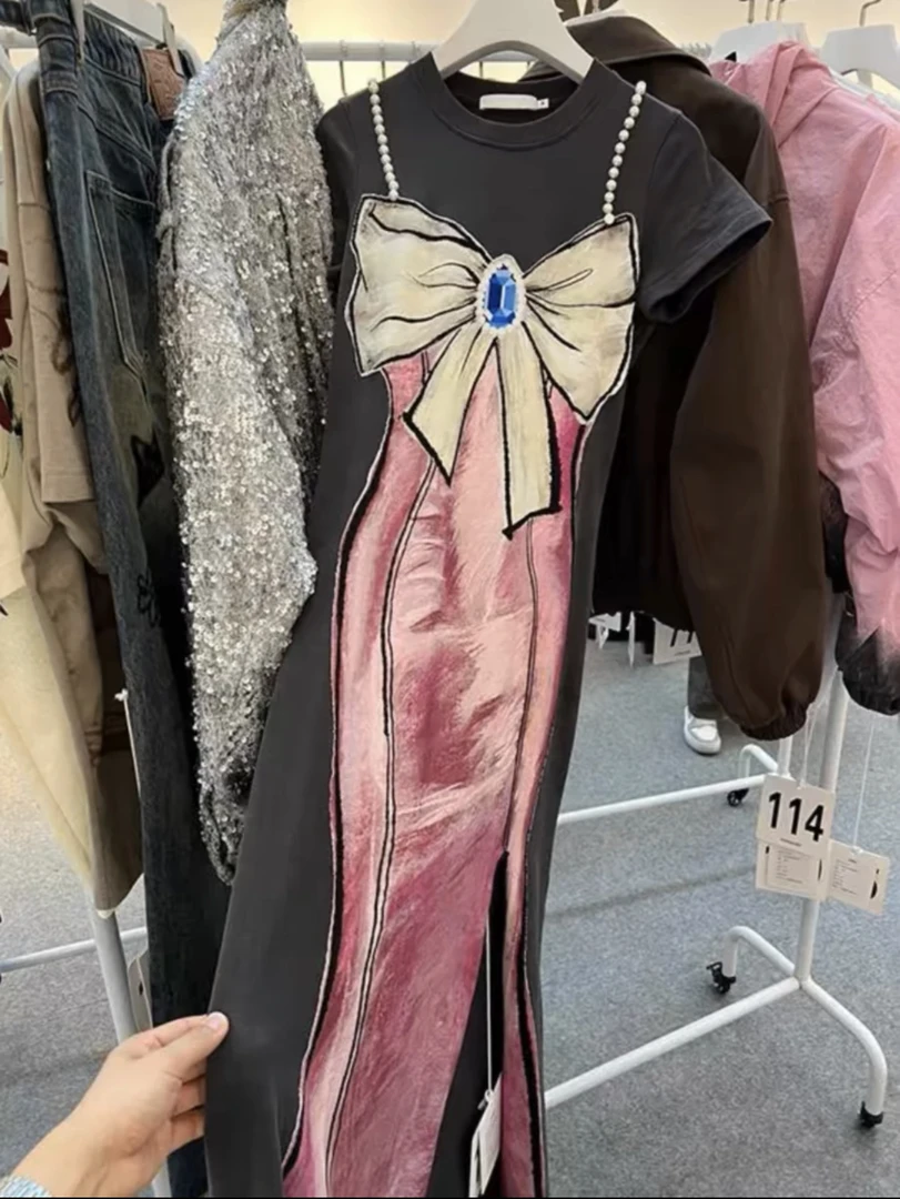 孤品选款集合修身连衣裙搭配白色连衣裙宝蓝色