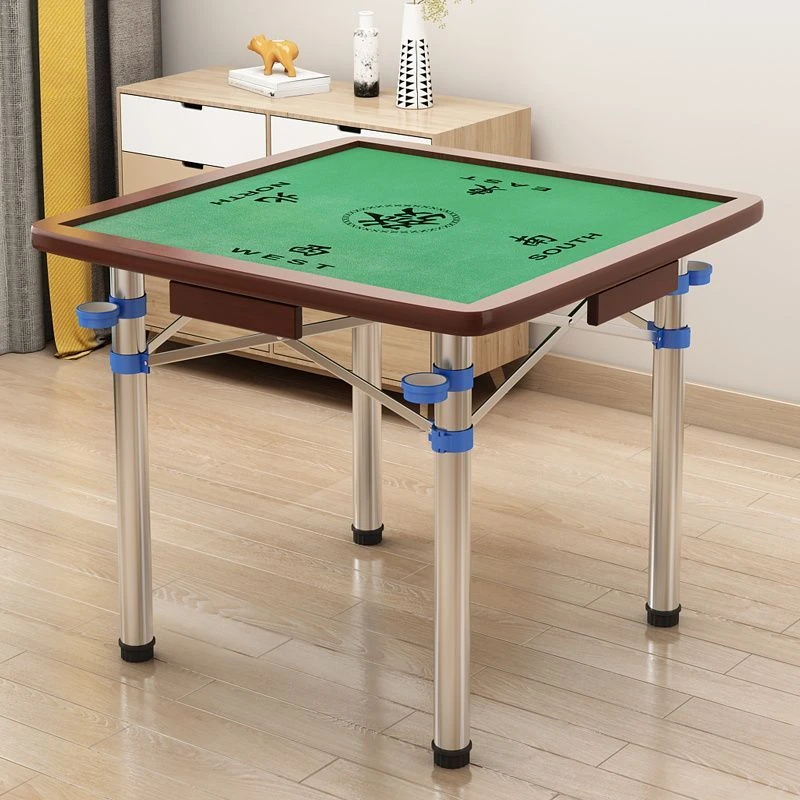 【小扬哥推荐】简易折叠麻将桌棋牌桌宿舍餐桌户外便携饭桌两用桌面
