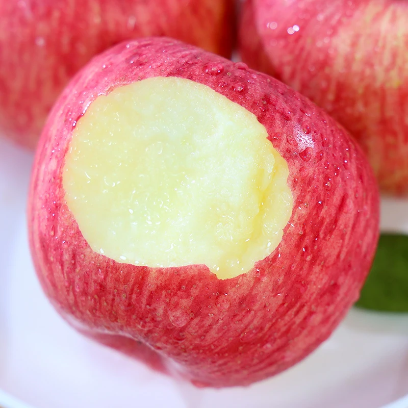 【于甄鲜】山东烟台红富士4.5斤当季水果苹果香甜可口肉厚多汁