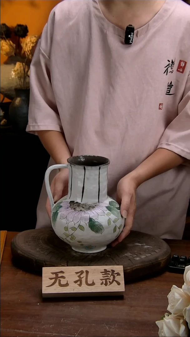 【闪购商品】75景德镇花瓶花器（高口）