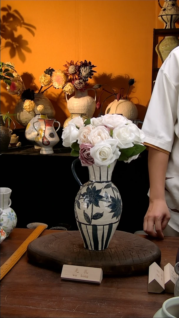 【闪购商品】景德镇花瓶花器（高口）