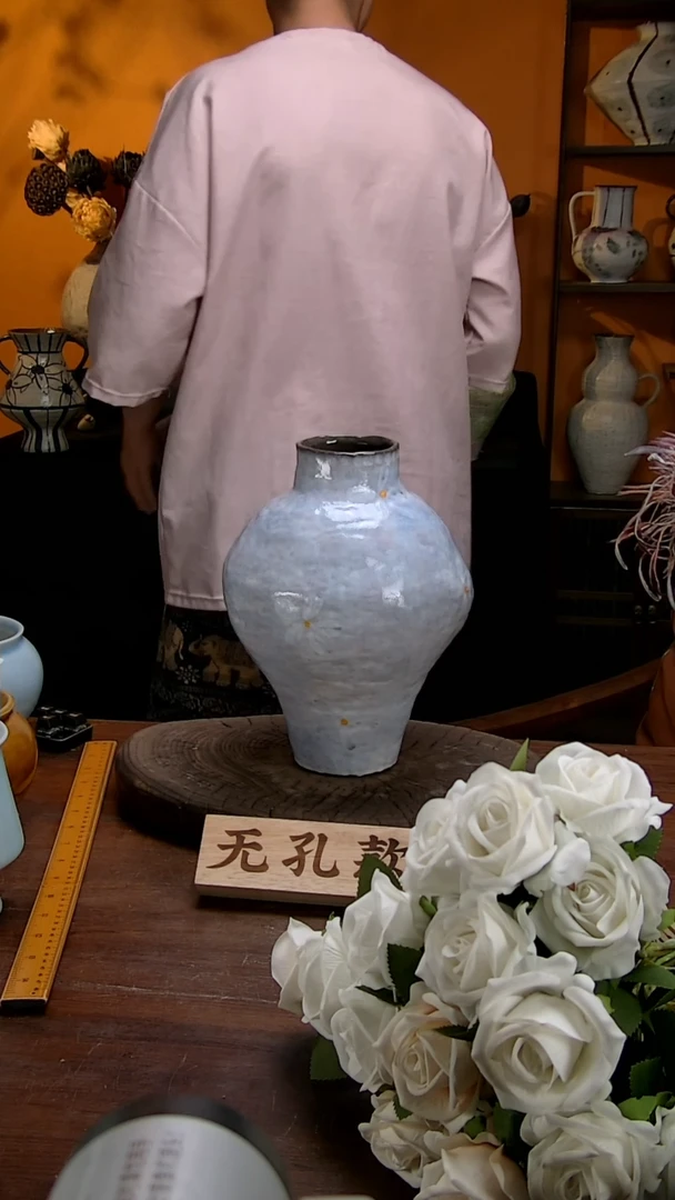 【闪购商品】63景德镇花瓶花器（高口）