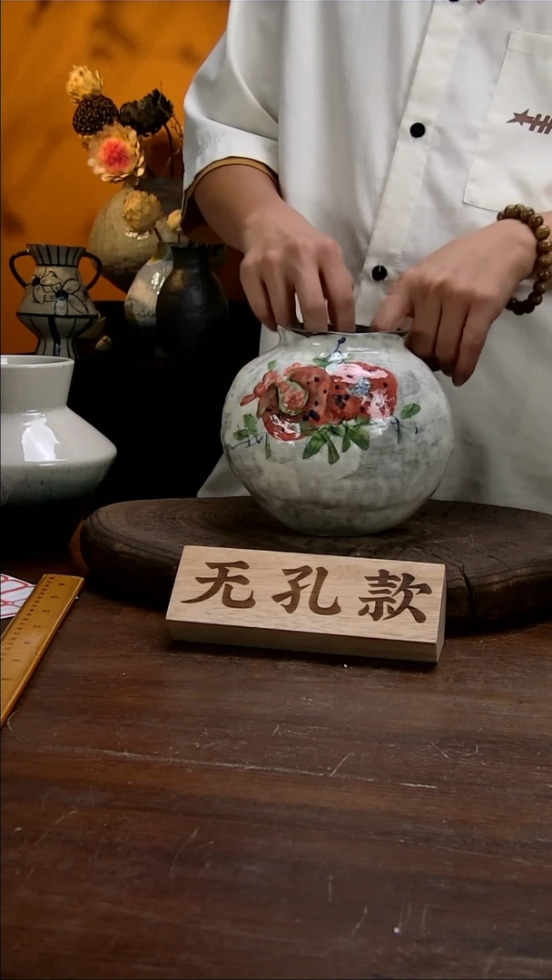 【闪购商品】33景德镇花瓶花器（高口）