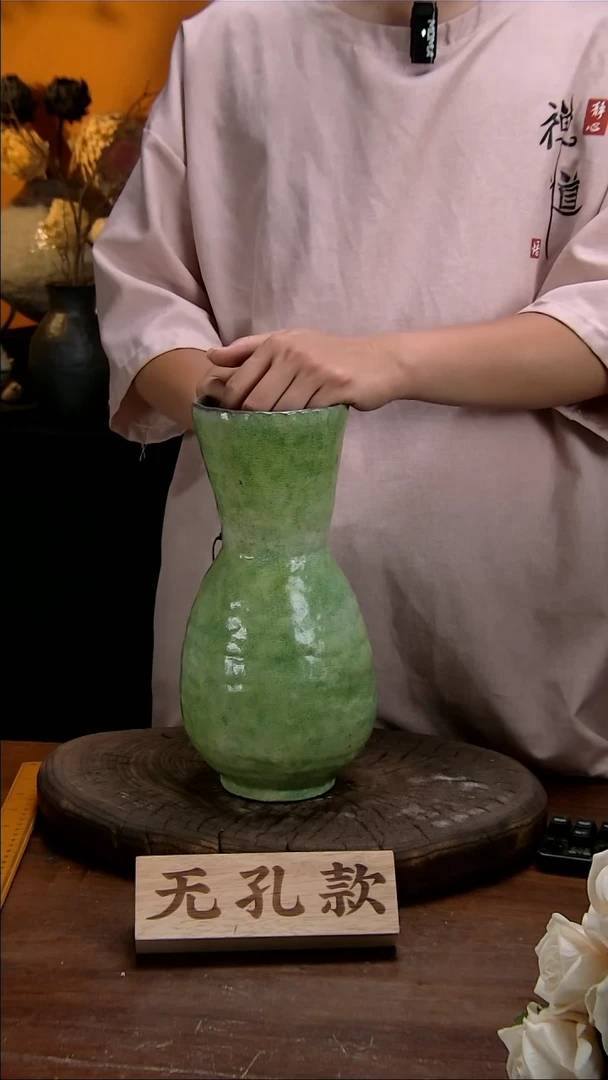 【闪购商品】73景德镇花瓶花器（高30口11）