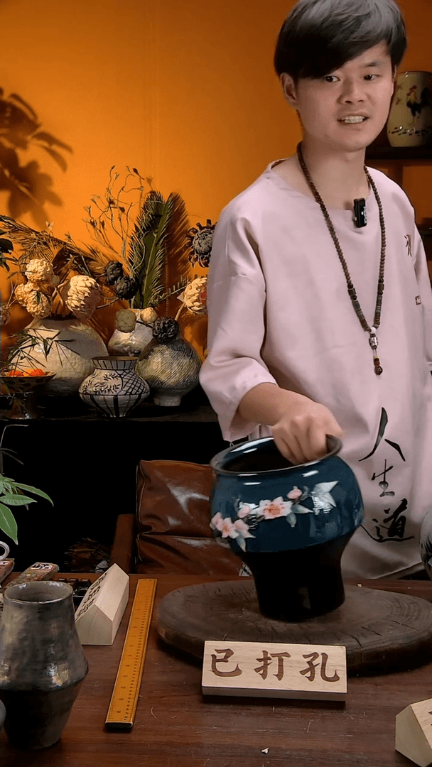 【闪购商品】景德镇花瓶花器149（高口）